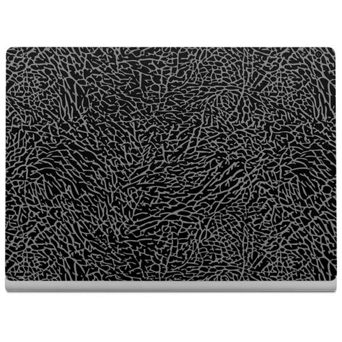 Elephant Print Black Surface Book 2 13.5in Skin
